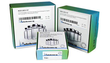 3 Beispiele für das infochroma-Standardprogramm aus dem Sauberraum: steril & pyrogenfrei | © infochroma ag